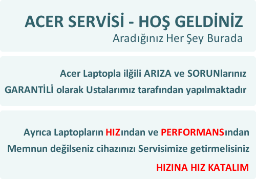 Acer Laptop Tamir Servisi Ankara